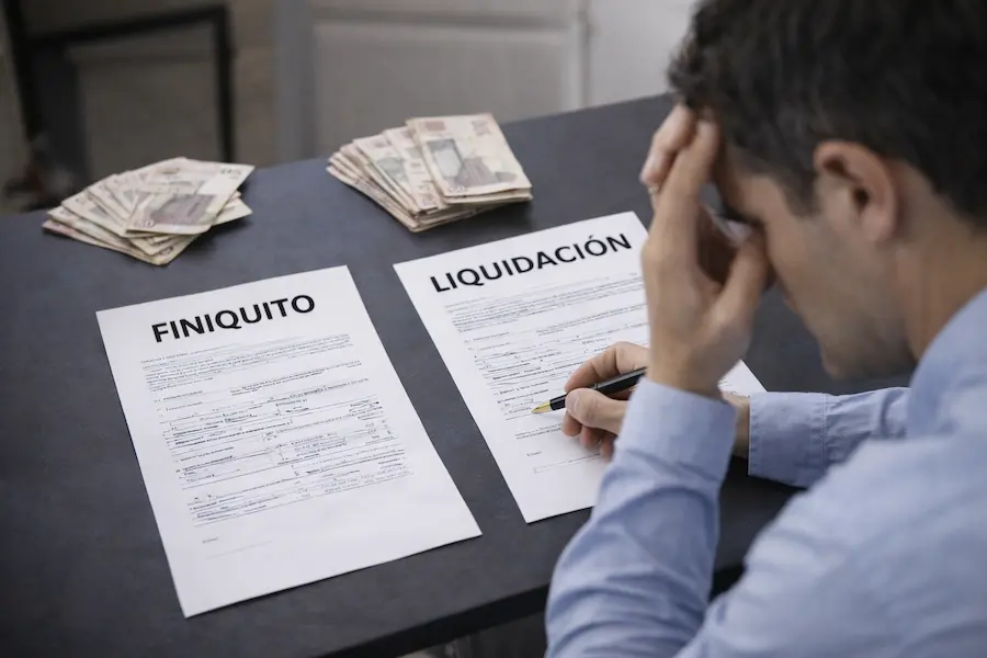 Diferencia entre finiquito y liquidación en México: no firmes sin entender esto